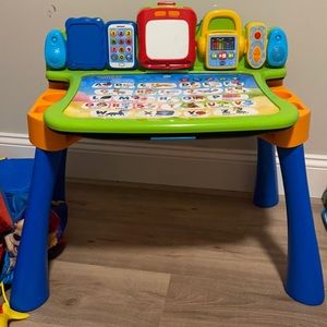 Stand up learning table.